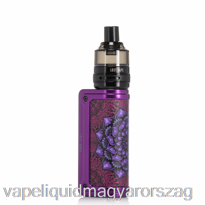 Elveszett Vape Thelema Mini 45w Kezdőkészlet Podtank - Lila Survivor Vape E Cigi